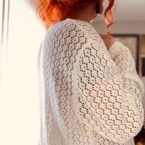 Lace Button Cardigan